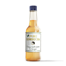 Load image into Gallery viewer, HAND CRAFTED PURE KOMBUCHA- CHAGA MUSHROOM, KAFFIR LIME & GINGER/ 500ML