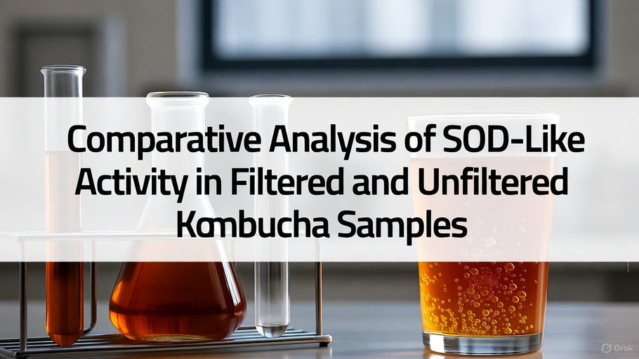 Comparative Analysis of SOD-Like Activity in Filtered and Unflitered Kombucha Samples